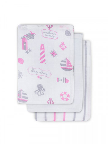 Jollein mosd�keszty� hidrofil - Girls at sea 3 darabos