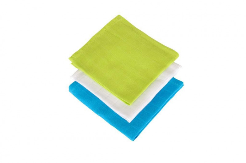 Jollein arctrl hidrofil - (3 darabos) soft lime-aqua-white