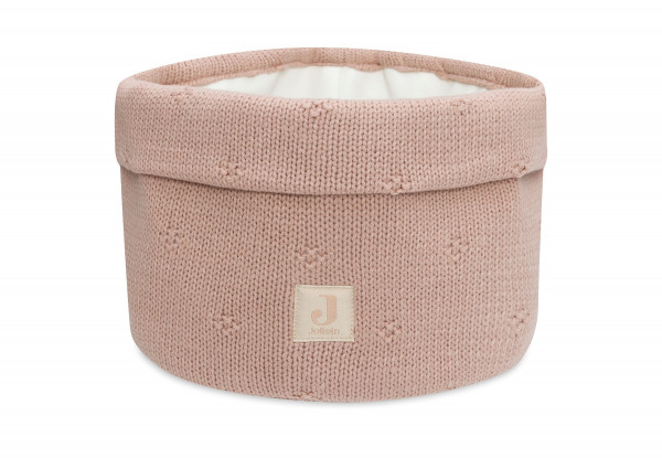 Jollein tárolókosár  - Cosy Knit Wild Rose