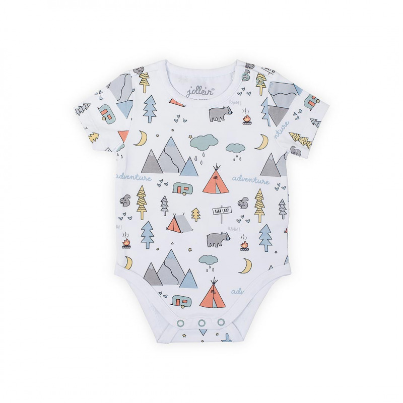 Jollein r�vid ujj� body - 50/56 Outdoor