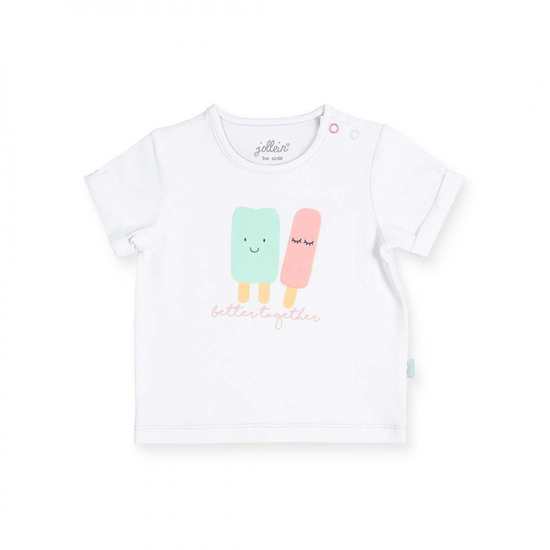 Jollein T-shirt 50/56 Happy Icecream