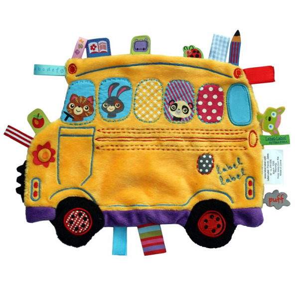 Label-Label c�mk�s kend� - iskolabusz