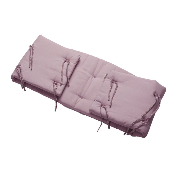 Leander Classic kiságy fejvédő - Organic Dusty Rose