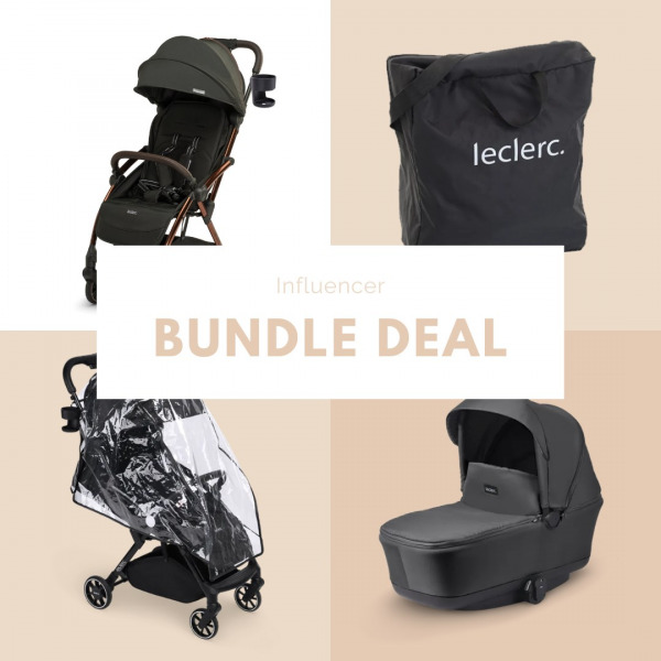 Leclerc Influencer 2in1 szett - Black Brown