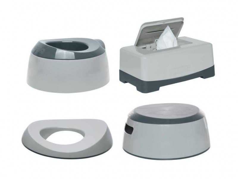 Luma toalett tr�ning szett - Sage Green