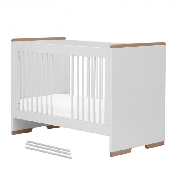 Pinio Snap kiságy - 120x60 White