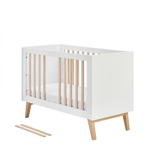 Pinio Swing kiságy - 120x60 White/natural