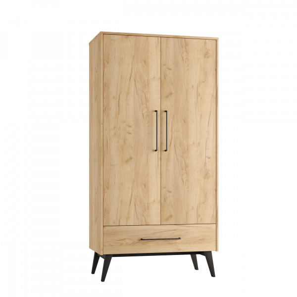 Pinio Retro szekrény - 2 ajtós Oak