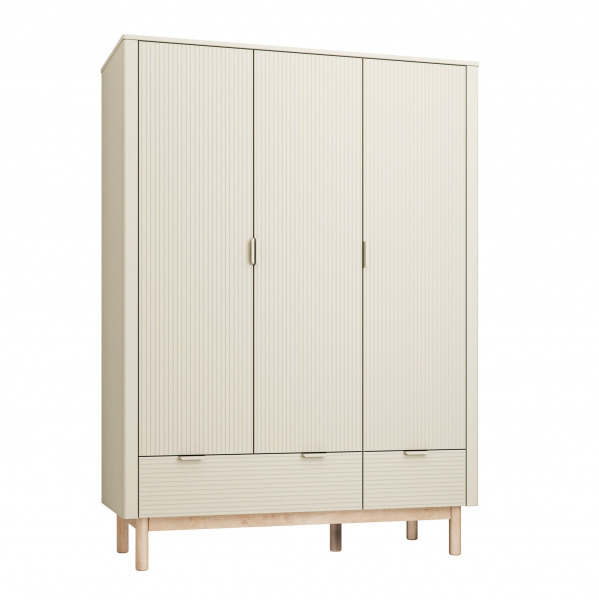 Pinio Miloo szekr�ny - 3 ajt�s Champagne