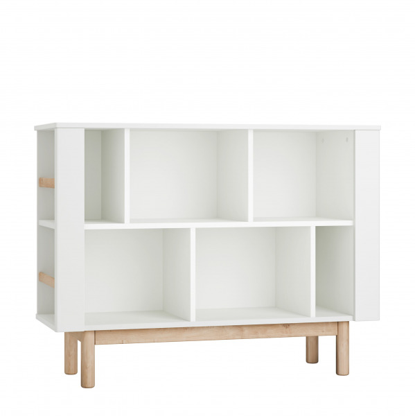Pinio Miloo könyvszekrény low - alacsony White