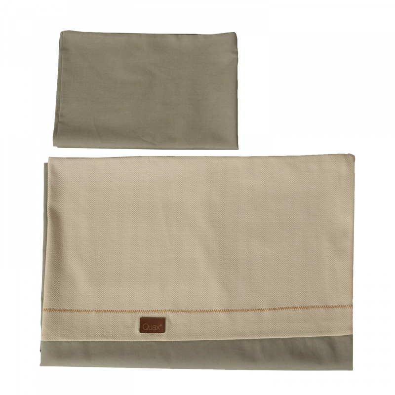 Quax DUVET COVER BED - ETHNIC - BEIGE/KHAKI
