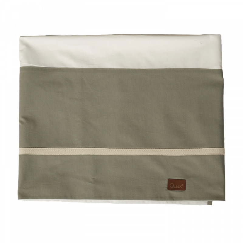 Quax SHEET BABYBED - ETHNIC - BEIGE/KHAKI
