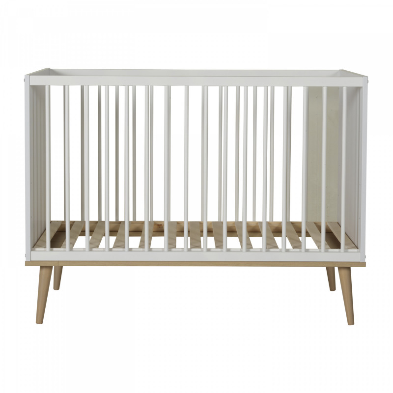 Quax Flow kiságy - 120x60cm White&Oak