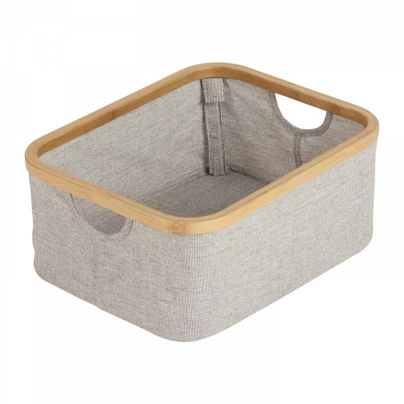 Quax kosár smart fürdetőhöz - 38x30x16cm Linen Grey