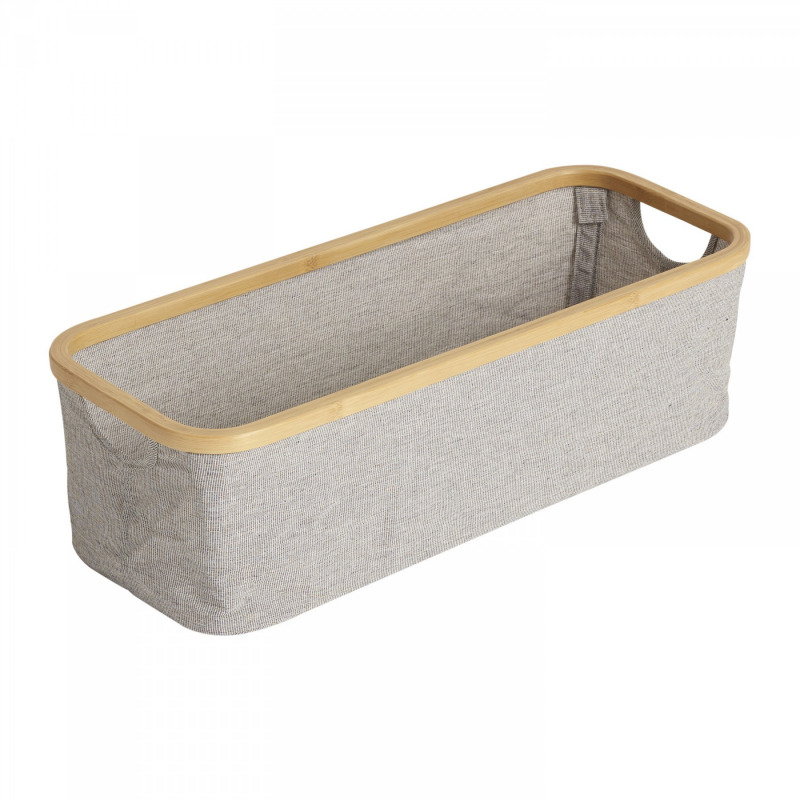 Quax kosár pelenkázóhoz - 24x60x18cm Linen Grey