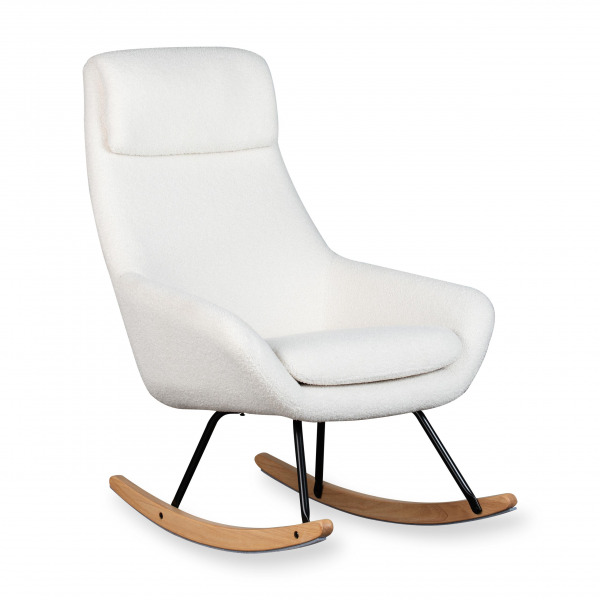 Quax szoptat�s fotel/hintasz�k - Nordic Sheep Cream