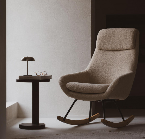 Quax szoptat�s fotel/hintasz�k - Nordic Sheep Beige