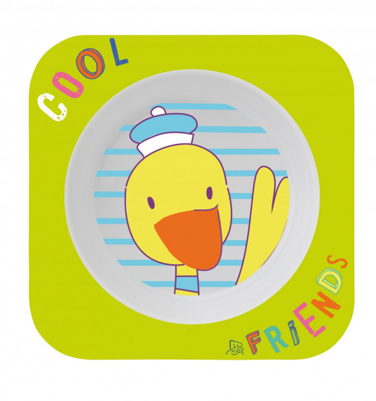 Rotho mélytányér - Cool Friends almazöld