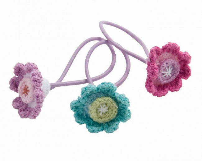 Sebra horgolt hajgumi - vadvir�gokkal