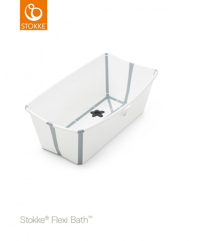 Stokke Flexi Bath - fehér/szürke