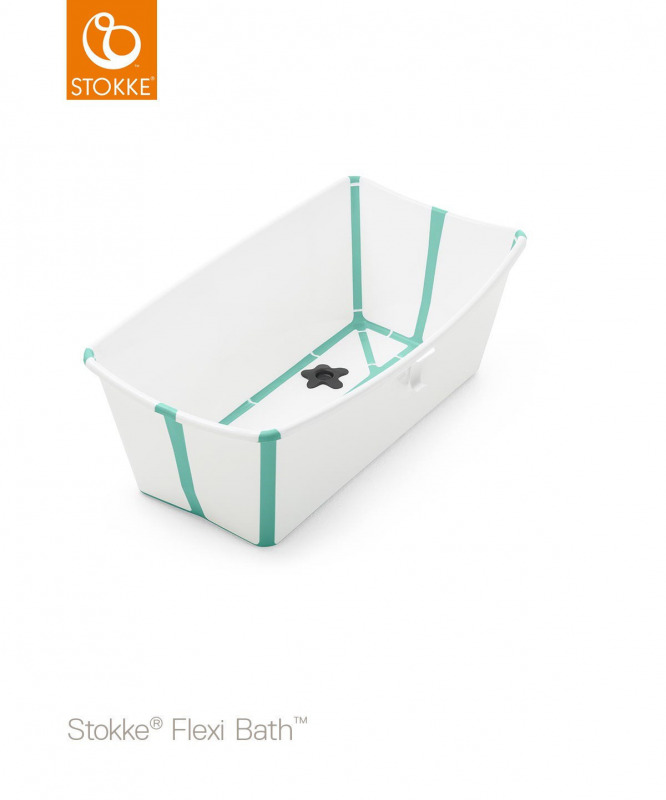 Stokke Flexi Bath - white aqua