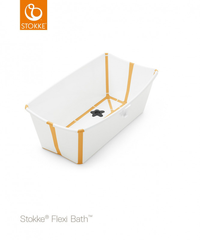 Stokke Flexi Bath - white-yellow