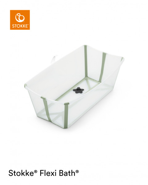 Stokke Flexi Bath - transparent green