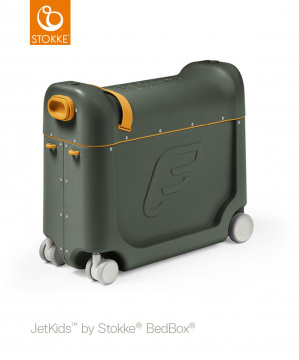 Stokke JetKids Bedbox brnd s replgp gy - Golden Olive