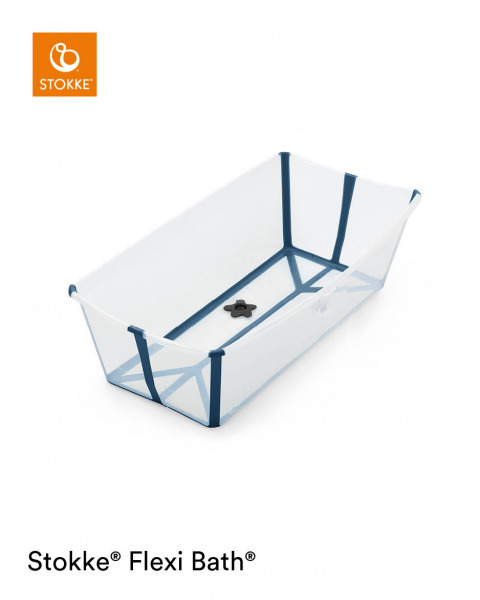 Stokke Flexi Bath - XL transparent blue