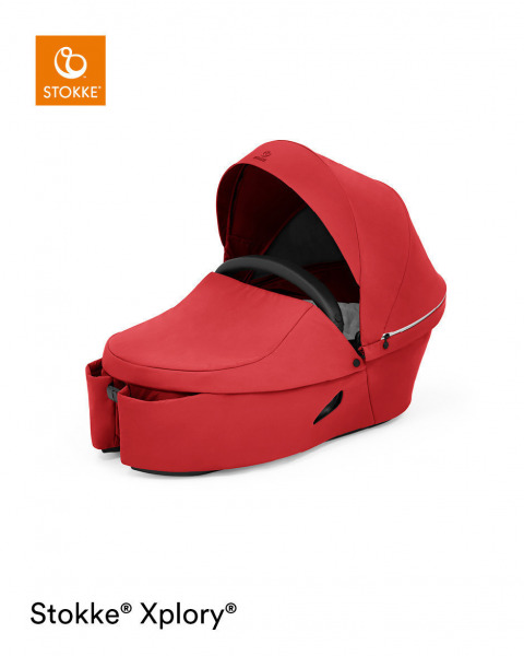 Stokke Xplory X mózeskosár - Ruby Red