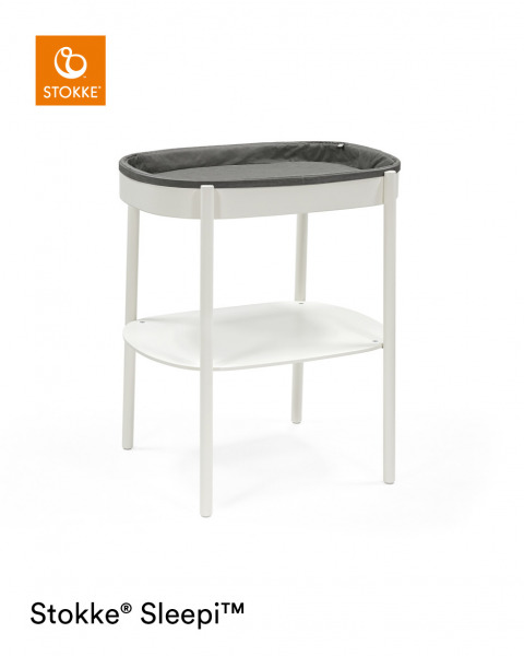 Stokke Sleepi pelenk�z� asztal - White