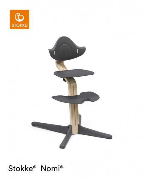 Stokke Nomi etetszk - Natural / Anthracite