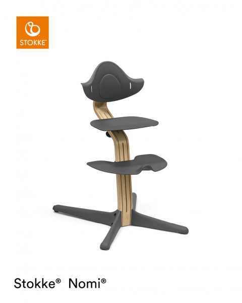 Stokke Nomi etetszk - Oak / Anthracite