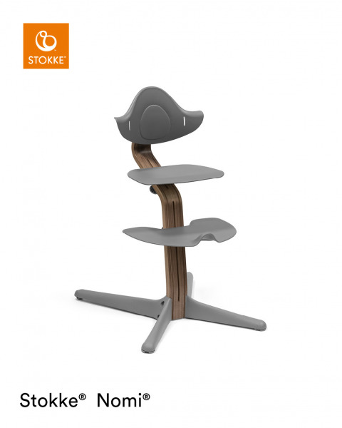 Stokke Nomi etet�sz�k - Walnut / Grey