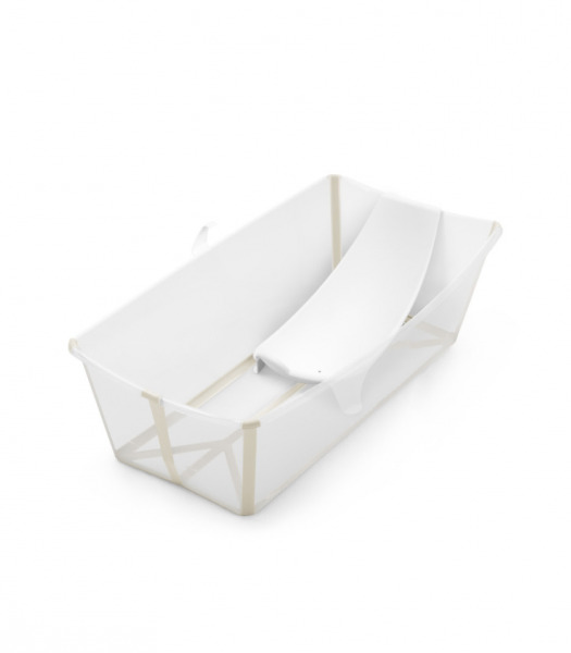 Stokke Flexi Bath XL újszülött szettel - Sandy Beige