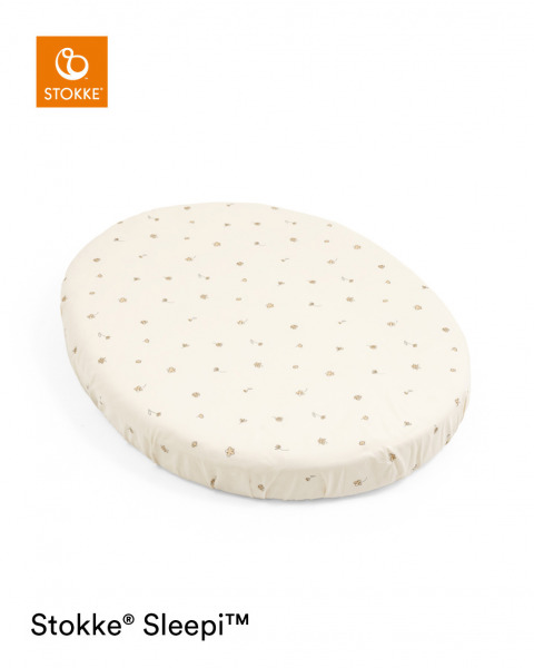 Stokke Sleepi Mini V3 ov�l leped� - Flower Ecru