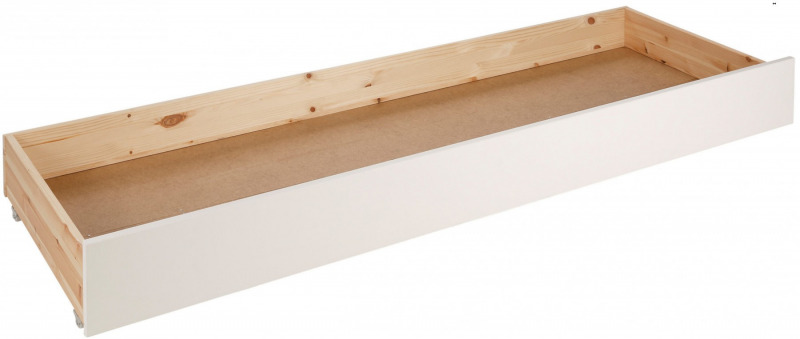 VP pino drawer for captain ágy white *