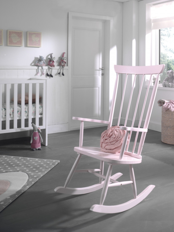 VP rocky rocking chair pink