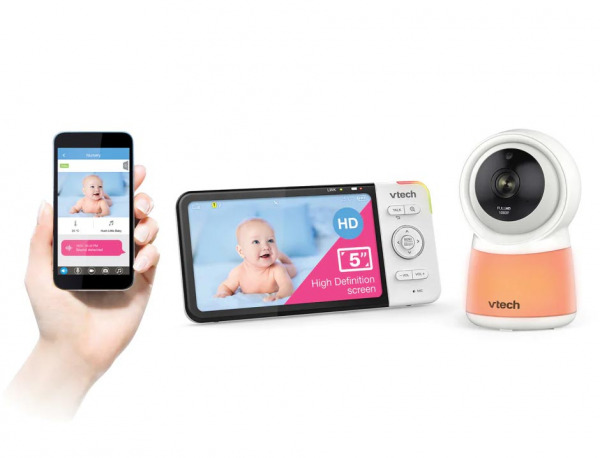 VTech videós babaörző - RM5754 szülő egyéggel és applikációval is!