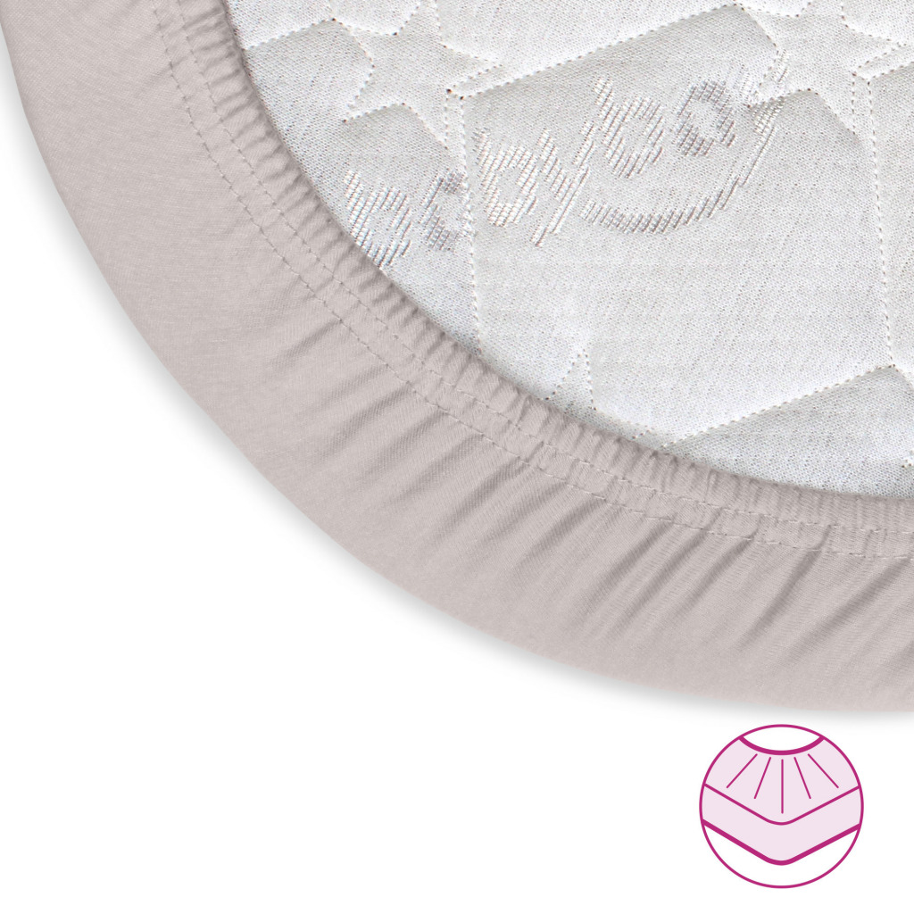 Babybay lepedő pamut Boxspring XXL 3