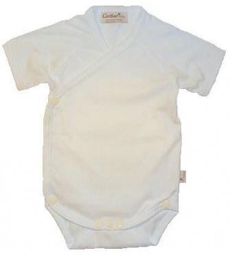 Cariboo organikus pamut Cross-over bodysuit 1