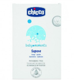 Chicco Baby Moments babaszappan glicerinnel 100gr 1