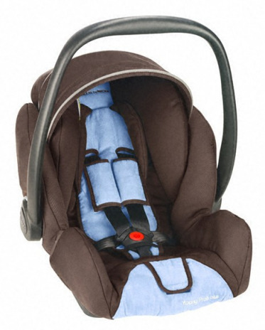 MacLaren Recaro car seat Coffee-Soft Blue 1